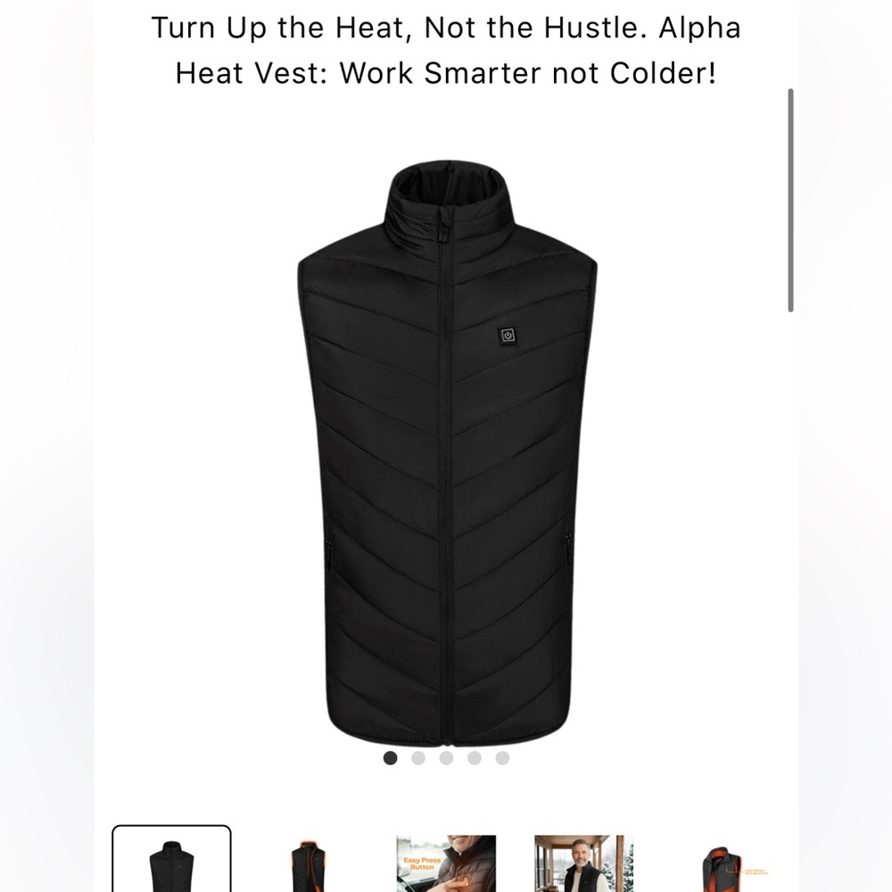 ALPHA Heated Vest, Unisex